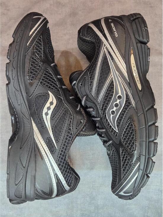 Saucony Progrid Guide 7 - Black Silver (S70936-16) Men\'s 8 / Women\'s 9.5 NIB main image 5